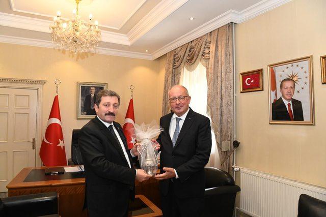 Belçika'nın Ankara Büyükelçisi Paul Huynen Muğla'da