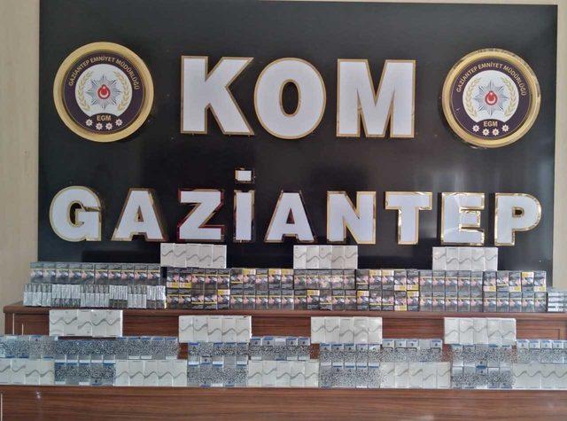 Gaziantep'te sigara kaçakçılığı operasyonunda 4 şüpheli yakalandı