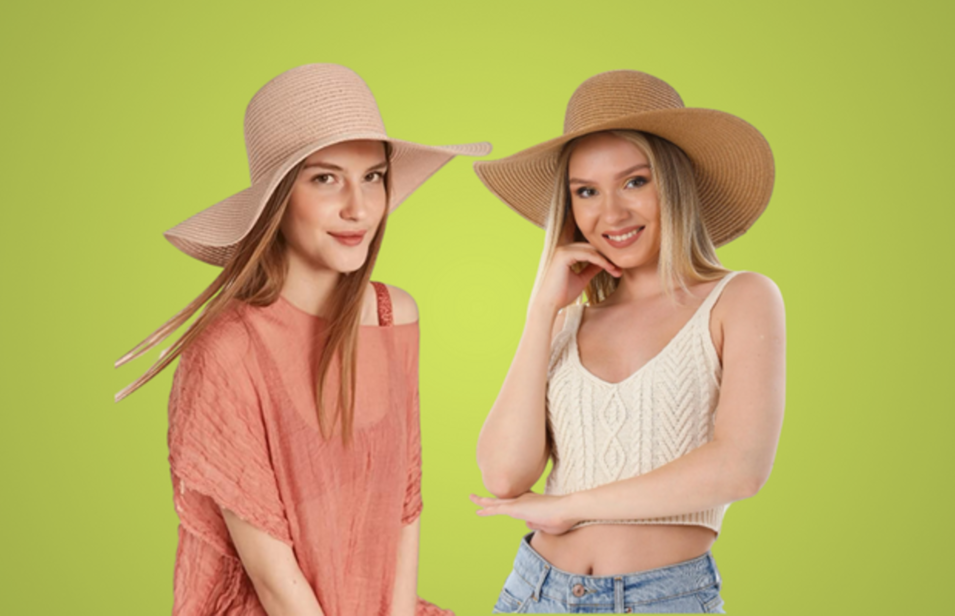 Her yazın modası en güzel ve uzun ömürlü hasır şapka modelleri