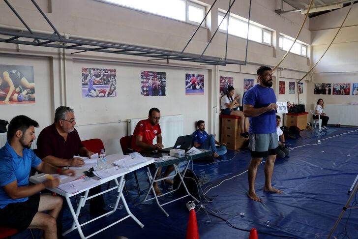 Başpehlivanlar üniversiteye girebilmek için yetenek sınavında ter döktü G3