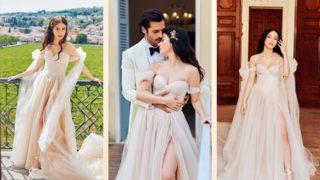 Oyuncu Özge Gürel'in düğününde giydiği gelinliğe alternatif öneriler
