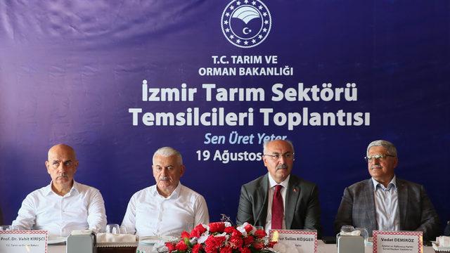 Bakan Kirişci'den çiftçilere mazot, gübre ve yem desteği açıklaması: