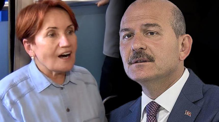 Meral Akşener'den Bakan Soylu'ya yanıt! 'Tut ensemden gereğimi yap'
