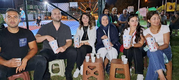 Köy Yaşam Merkezine gelen çocuklar açık havada sinema keyfi yaşadı G4