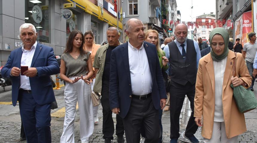 Zafer Partisi Genel Başkanı Ümit Özdağ, Giresun'da ziyaretlerde bulundu
