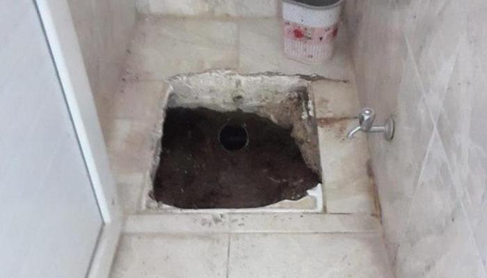 Afyonkarahisar’da garip hırsızlık! Tuvalet taşını çaldılar