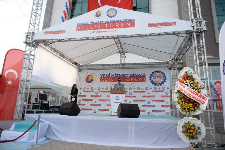 TOBB Başkanı Hisarcıklıoğlu, Bingöl Ticaret ve Sanayi Odası hizmet binasının açılışında konuştu: G3