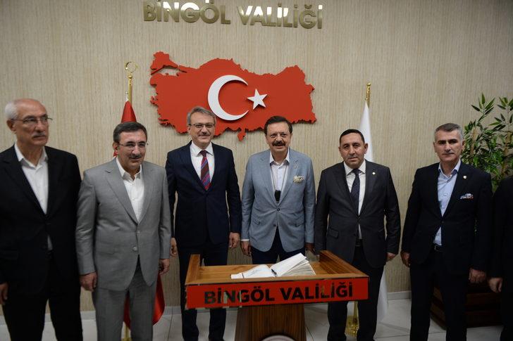 TOBB Başkanı Hisarcıklıoğlu, Bingöl Ticaret ve Sanayi Odası hizmet binasının açılışında konuştu: G5