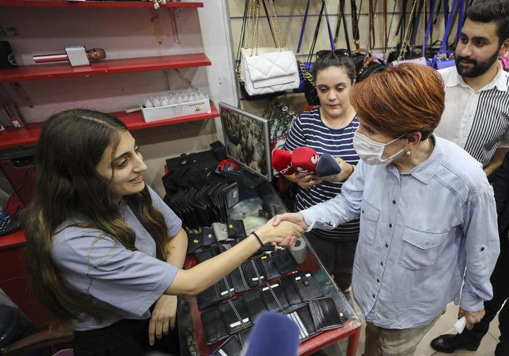 İYİ Parti Genel Başkanı Akşener, İstanbul'da vatandaş ve esnafla buluştu G4