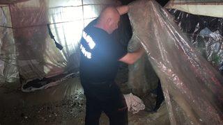 Malatya'da sağanak nedeniyle tarım işçilerinin çadırlarını su bastı