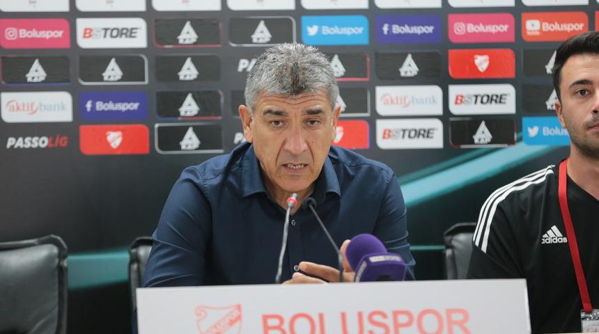 Boluspor-Gençlerbirliği maçının ardından