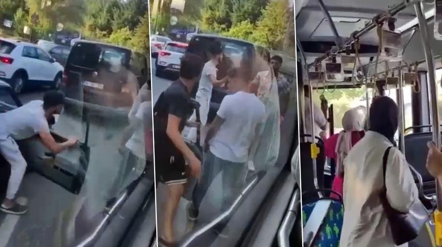 İETT otobüsünde dehşeti yaşatmışlardı! Şoförün aldığı karar şoke etti