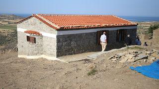 Gökçeada'daki Aziz Trifonos Kilisesi'nde ayin düzenlendi