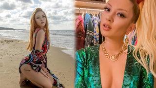 Ece Seçkin'in mini elbiseli paylaşımı nefes kesti! Başka söze gerek yok