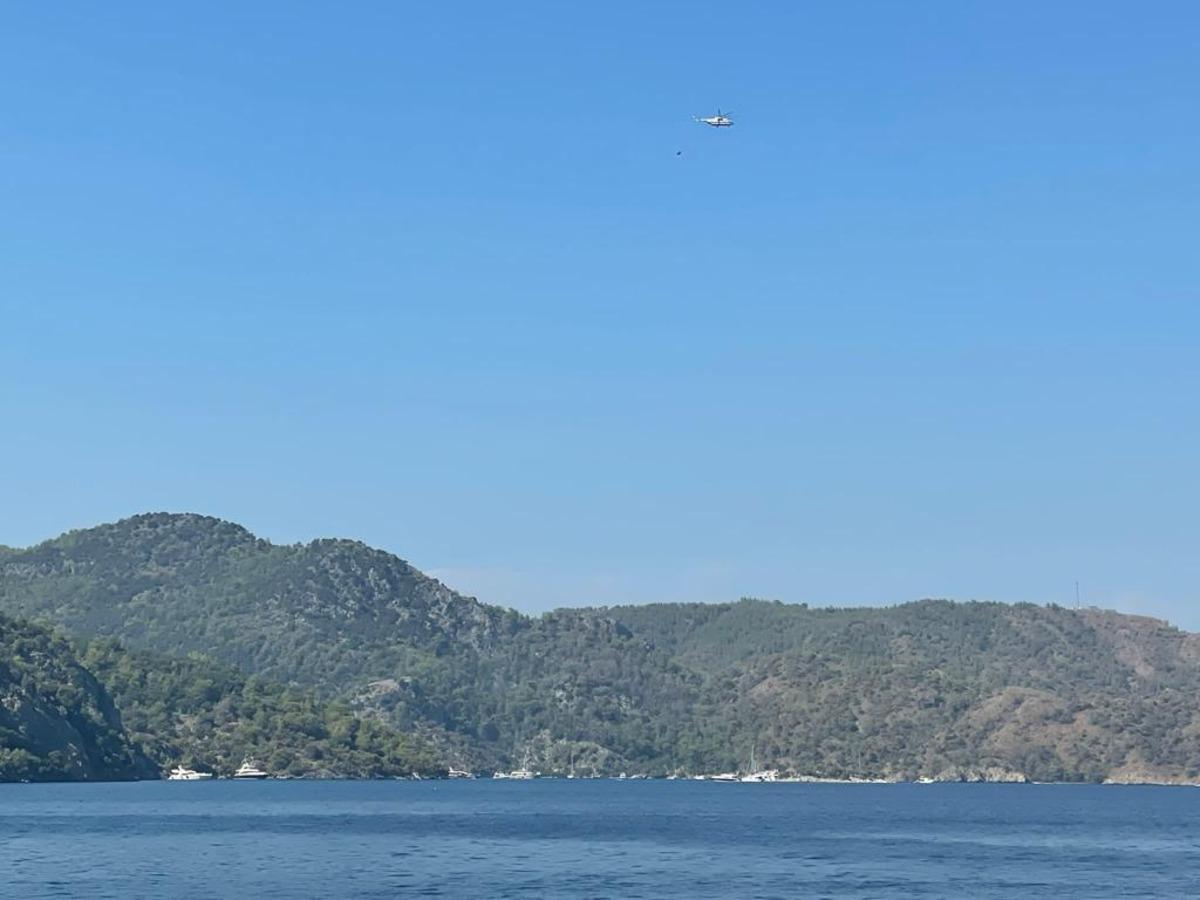 G&Uuml;NCELEME - Muğla'da &ccedil;ıkan orman yangını s&ouml;nd&uuml;r&uuml;ld&uuml;