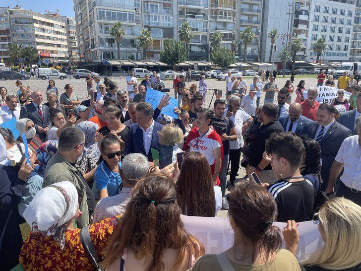 TDP Genel Başkanı Sarıgül, İzmir'de genel af çağrısını yineledi G1