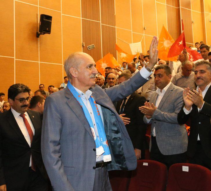 AK Parti'li Kurtulmuş, Sivas'ta partisinin danışma meclisi toplantısında konuştu: G1
