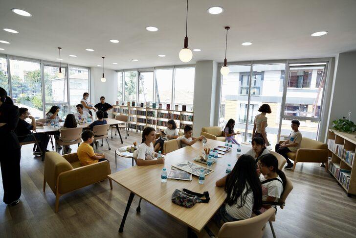 Eyüpsultan'daki Hasan Hüseyin Korkmazgil Kütüphanesi törenle açıldı G3