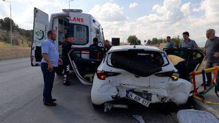 Tokat'ta trafik kazasında 6 kişi yaralandı
