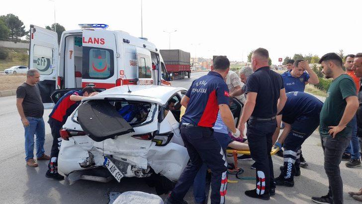 Tokat'ta trafik kazasında 6 kişi yaralandı G4