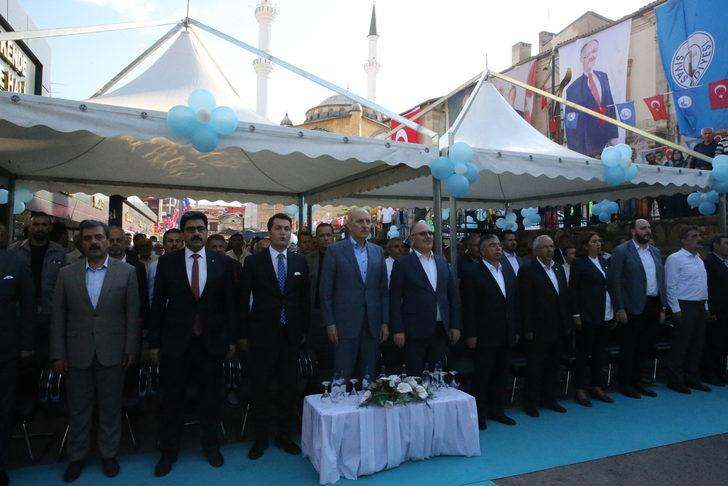 AK Parti'li Kurtulmuş, Sivas'ta perakende sebze halinin açılışında konuştu: G3