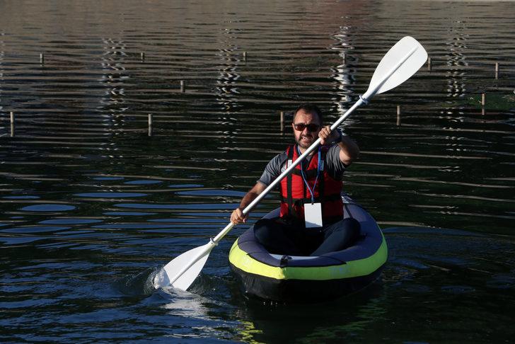 Kanal Tokat'ta kano gösterisi düzenlendi G1