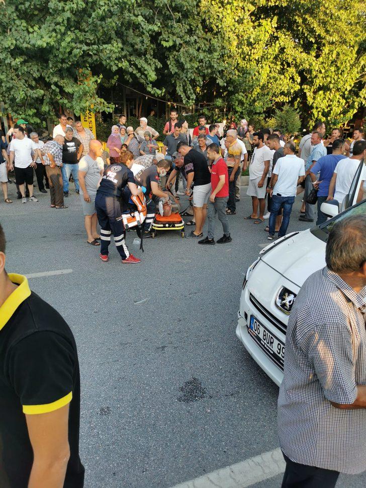 Aydın'da otomobilin çarptığı bisiklet sürücüsü ağır yaralandı G1
