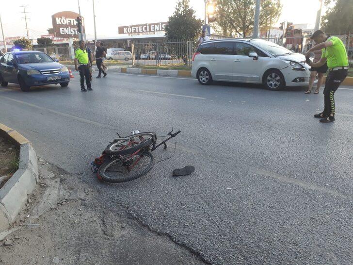 Aydın'da otomobilin çarptığı bisiklet sürücüsü ağır yaralandı G2