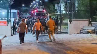 Sığınmacılar Geri Gönderme Merkezi'nde yangın çıkarmıştı! 20 kişi tutuklandı