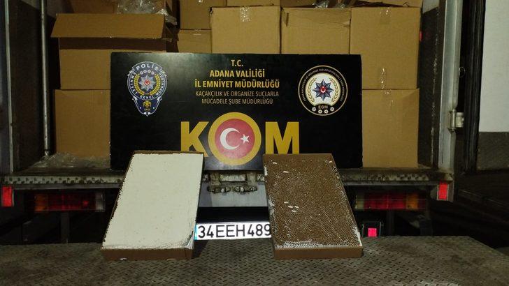 Adana'da 5 milyon 505 bin makaron ele geçirildi G4