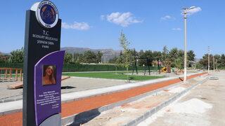 Denizli'de öldürülen genç kızın adı parkta yaşatılacak