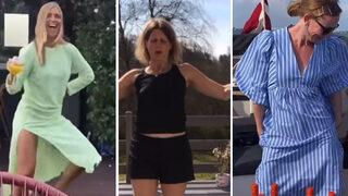 Finlandiya Başbakanı Sanna Marin'e kadınlardan 'hareketli' destek!  