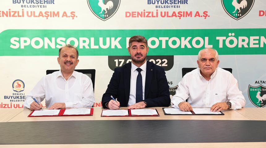 Altaş Denizlispor'a sponsorluk desteği