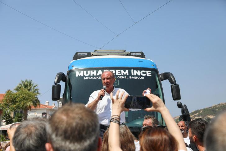 Memleket Partisi Genel Başkanı İnce, İzmir'de vatandaşlara hitap etti: G4