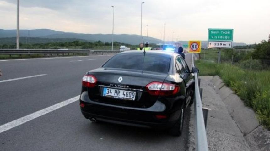 Otoyolda yakıt tartışması karakolda bitti