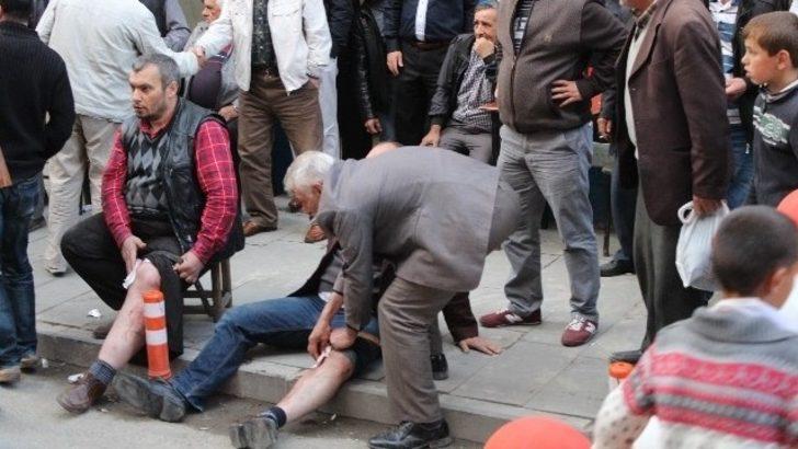 Erzurum’da MHP mitinginin ardından gergin anlar yaşandı