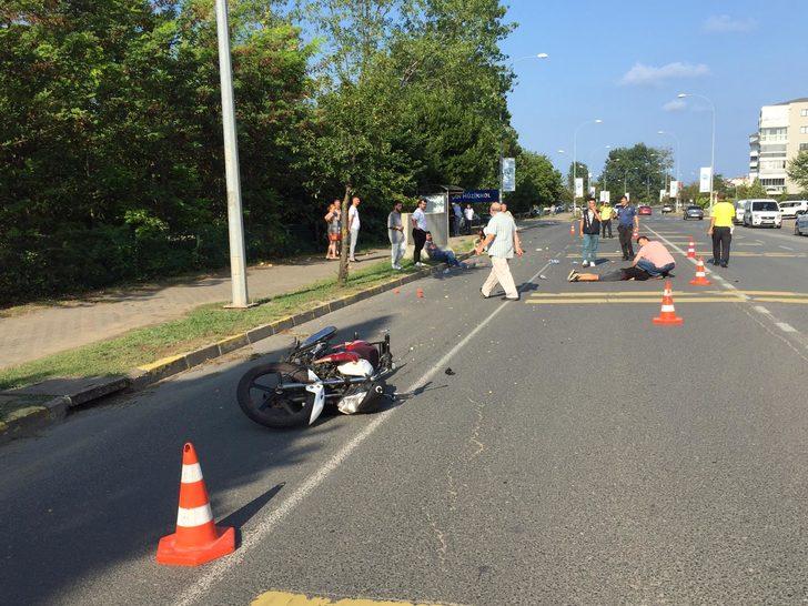 Ordu'da motosikletin yayaya çarpması sonucu 3 kişi yaralandı G4