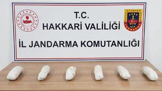 Hakkari'de 38 kilo 380 gram uyuşturucu ele geçirildi