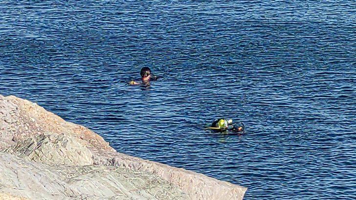 Kartal sahilinde denizde el bombası bulundu G5