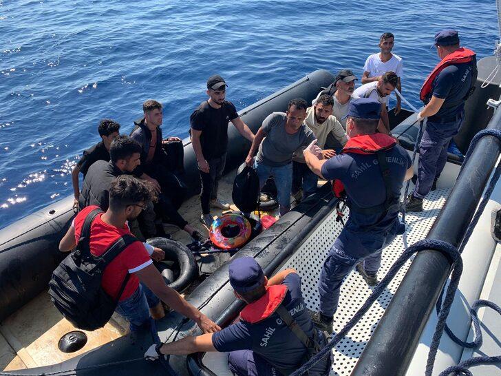 Muğla açıklarında 93 düzensiz göçmen kurtarıldı G2
