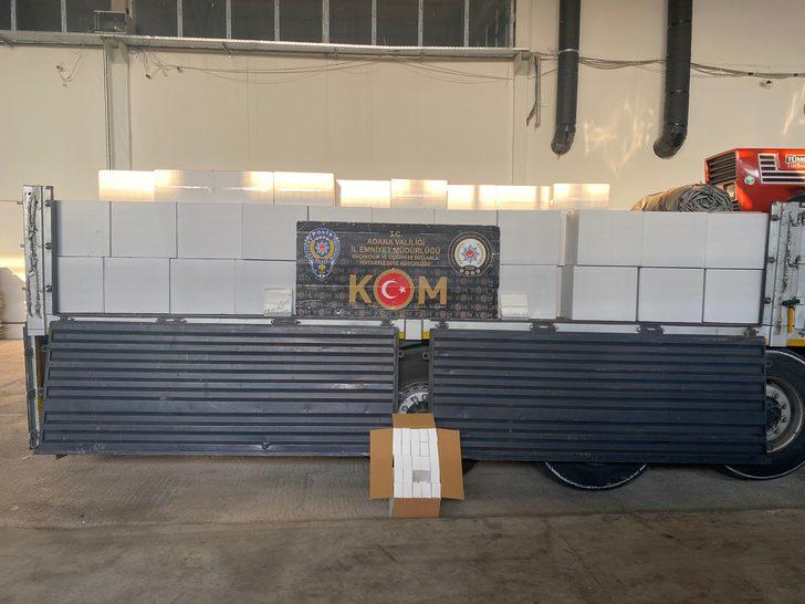 Adana'da 19 milyon 370 bin makaron ele geçirildi G2