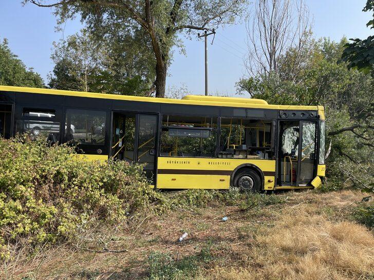 Bursa'da şarampole devrilen belediye otobüsündeki 21 kişi yaralandı G3