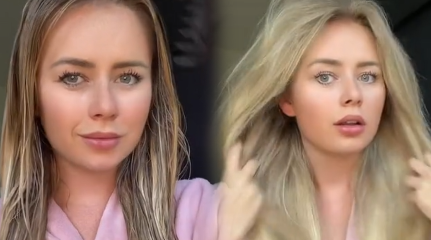 TikTok tüyosunu deneyin! Saçı hacimli göstermek için pahalı ürünlere gerek yok