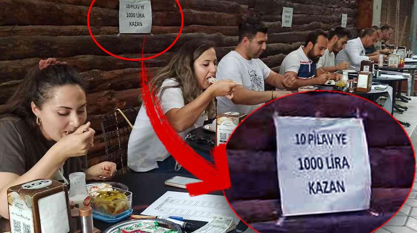 Pilav yiyene para ödülü: Herkes katılmak istiyor! "Her hafta yapmayı planlıyoruz"