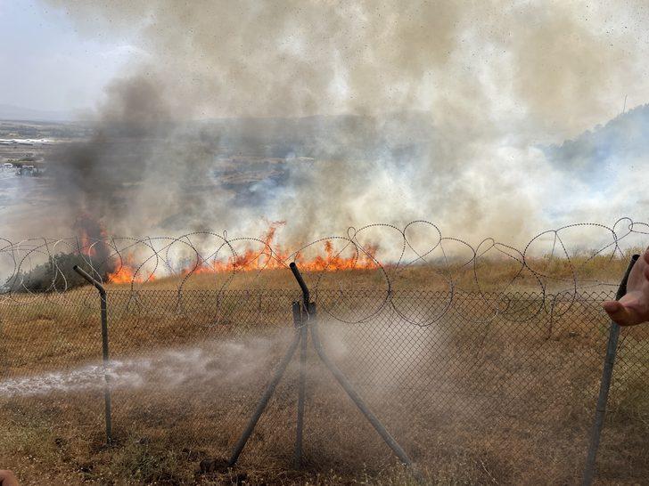 Bingöl'de meşelik ve otluk alanda yangın çıktı G1