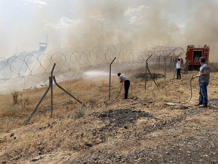 Bingöl'de meşelik ve otluk alanda yangın çıktı G4