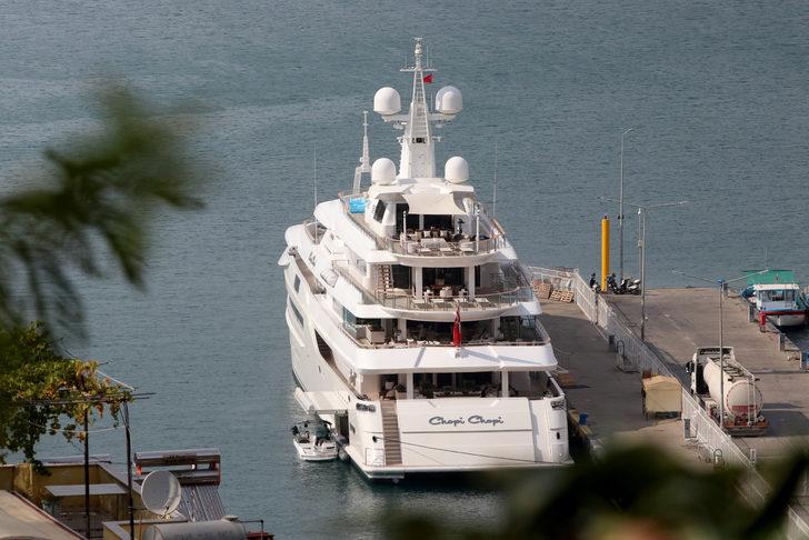 Lübnanlı milyarder Mikati'nin yatı "Chopi Chopi" Fethiye'de G2