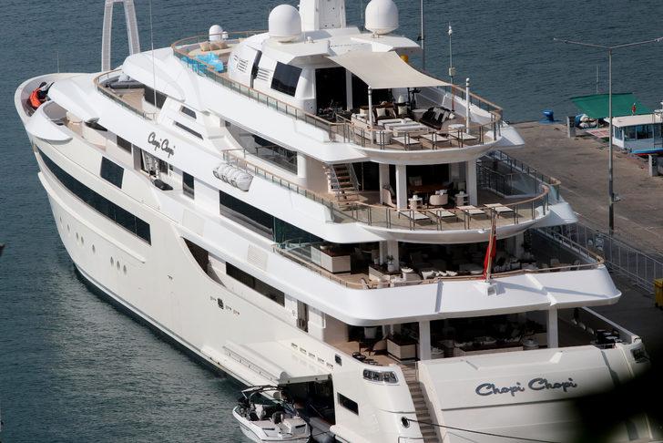 Lübnanlı milyarder Mikati'nin yatı "Chopi Chopi" Fethiye'de G5