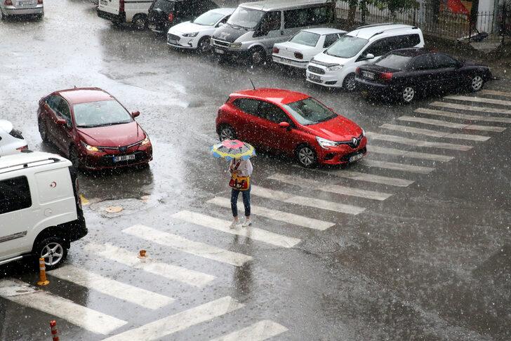 Sivas'ta sağanak etkili oldu G1
