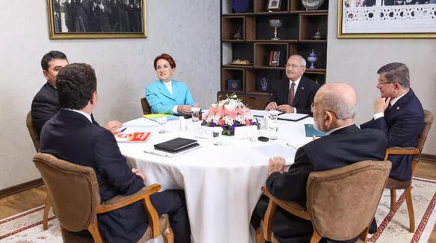 Millet İttifakı'nın Cumhurbaşkanı adayı kim olacak? Altılı masanın son görüşmesinde kritik detay! 'Aday olacak kişi önceden bilecek'